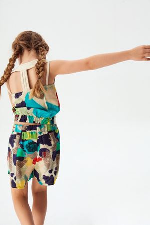 NK KIDS 34521-MOZAİK ATLET 4/8 KREM 