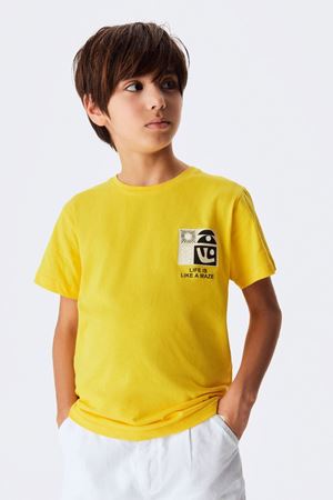 NK KIDS 44304-CULTURAL TSHIRT 8/14 YEŞİL 
