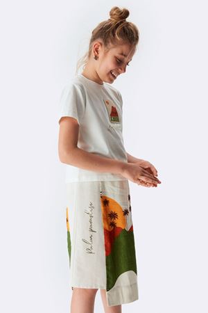 NK KIDS 54327-SAFARİ ETEK 8/14 YEŞİL 