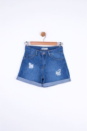 NK KIDS 54727-KLASİK ŞORT 8/14 MAVİ