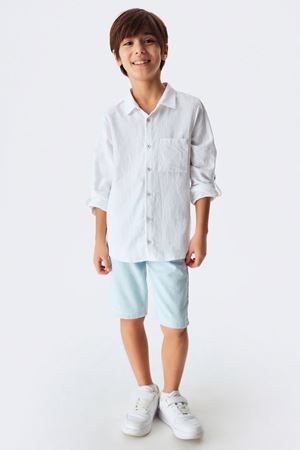 NK KIDS 64700-KANVAS ŞORT 8/14