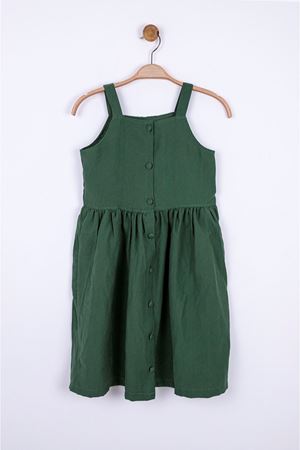 NK KIDS 74324-DÜĞMELİ ELBİSE 8/14