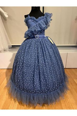 KIDS GARDEN 809- Kız Çocuk Abiye Elbise