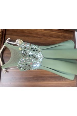 ERKUT ABİYE 529-YEŞİL ELBİSE