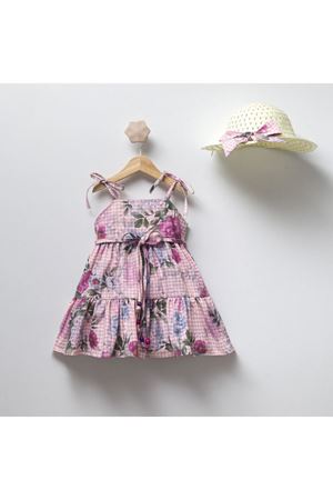 CUMİNO ANISSA KIZ ELBİSE 2-3-4-5 YAŞ