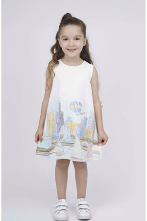 KIZ ÇOCUK DESENLİ ELBİSE