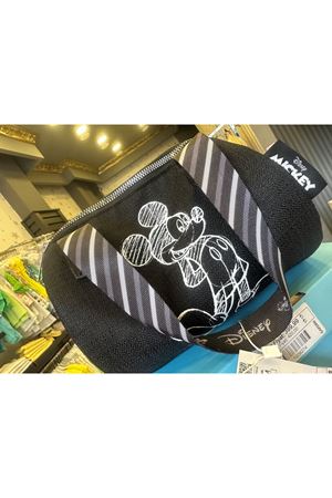 MICKEY MOUSE YAN ÇANTA-1009 SİYAH