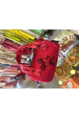 MICKEY MOUSE YAN ÇANTA-1009 PEMBE