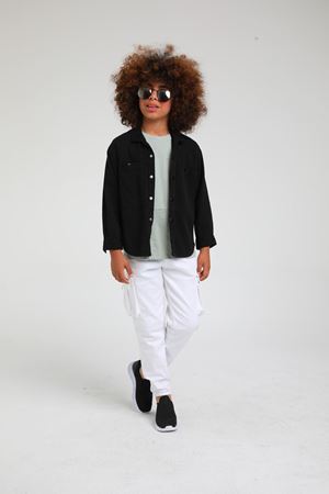 ESCABEL 23124-SİYAH GAR GÖMLEK 5/9