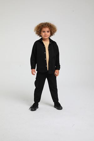 ESCABEL 23124-SİYAH GAR GÖMLEK 5/9