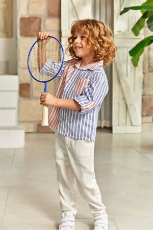 CICHLID 3450-003 BEBEK TAKIM ÇİZGİLİ 