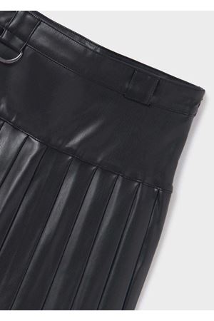 MAYORAL 7952-DERİ ETEK SİYAH