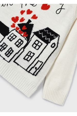 MAYORAL 4923-ÖRME ELBİSE KREM