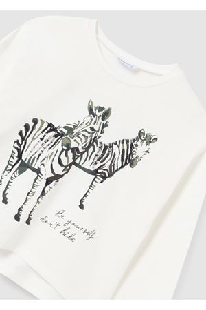 MAYORAL 7058-27 KREM TISORT-UZUN KOLLU