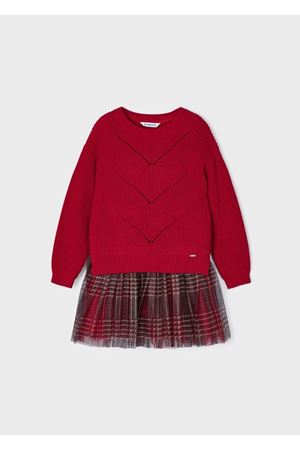 MAYORAL 4915-069 ELBİSE KIRMIZI