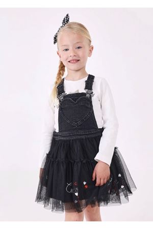 MAYORAL 4909-051 tulum elbise siyah