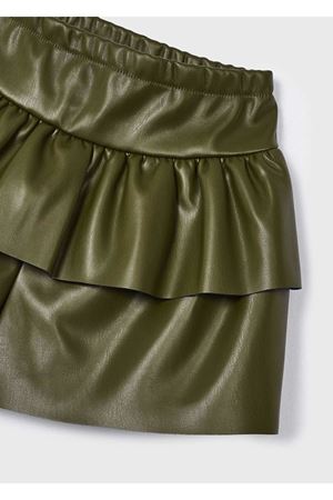 MAYORAL 4908-081 ŞORT ETEK DERİ YEŞİL