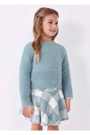 MAYORAL 4902-37 MAVİ EKOSE ETEK 