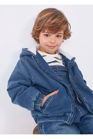 MAYORAL 4432-049 CEKET POLAR DENIM MAVİ 