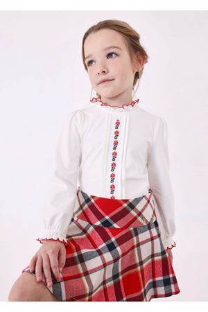 MAYORAL 4196-030 BLUZ ÖRME İŞLEMELİ 