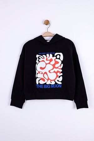 NK KIDS 35354-PAINT SWEAT 8/14 SİYAH