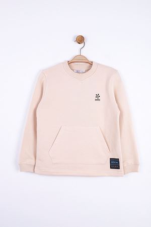 NK KIDS 45303-SHAPES SWEAT KREM*YEŞİL 8/14