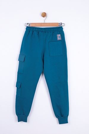 NK KIDS 65302-SHAPES PANTOLON 8/14 YEŞİL 