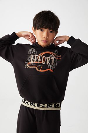 NK KIDS 45315-EFFORT SWEAT 8/14 SİYAH