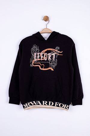 NK KIDS 45315-EFFORT SWEAT 8/14 SİYAH