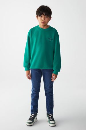 NK KIDS 45319-PERSPECTIVE SWEAT YEŞİL 