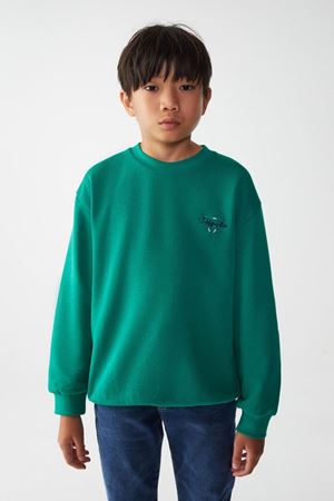 NK KIDS 45319-PERSPECTIVE SWEAT YEŞİL 