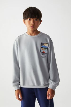 NK KIDS 45320-NATURE SWEAT 8/14 GRİ 