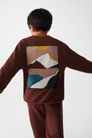 NK KIDS 45320-NATURE SWEAT 8/14 BORDO