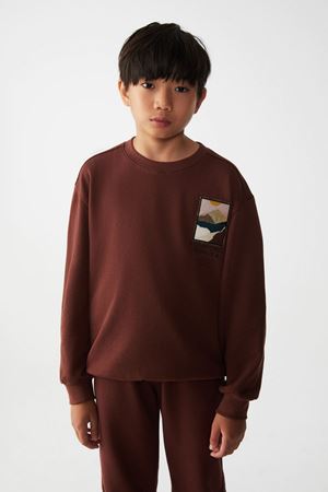 NK KIDS 45320-NATURE SWEAT 8/14 BORDO