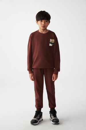 NK KIDS 45320-NATURE SWEAT 8/14 BORDO