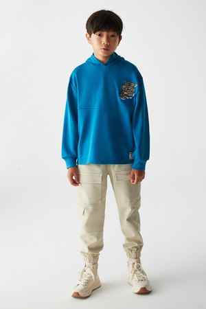 NK KIDS 45321-TIGER SWEAT 8/14 YEŞİL