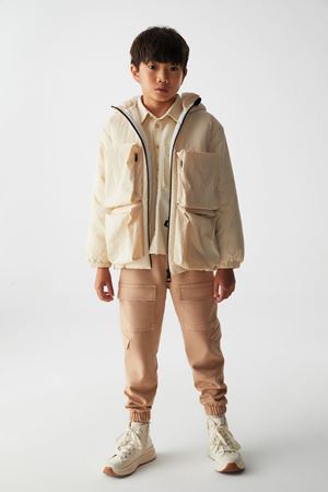 NK KIDS 65319-KARGO PANT.CAMEL 8/14YAŞ