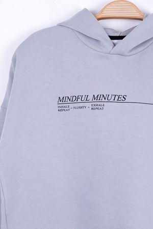 NK KIDS 45328-GEOMETRIC SWEAT GRİ 8/14