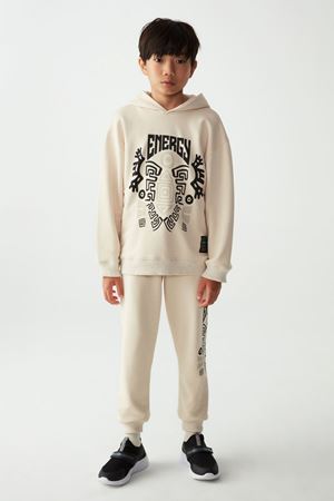 NK KIDS 65300-ENERGY PANT.8/14 KREM 