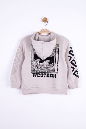 NK KIDS 45507-WESTERN SWEAT 4/8 KREM 