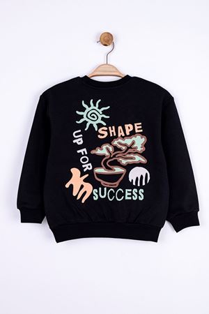 NK KIDS 45512-GÜNEŞ SWEAT 4/8 SİYAH 