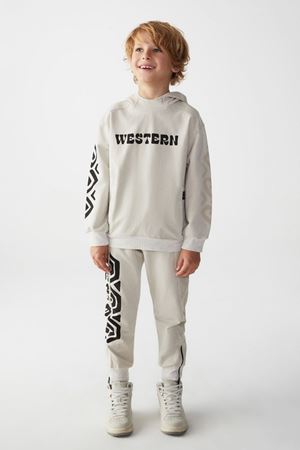 NK KIDS 65502-WESTERN PANT.4/8 KREM 