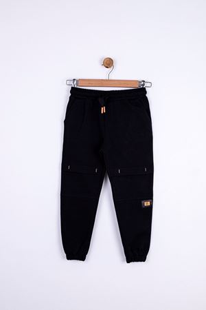 NK KIDS 65508-STAND PANT.4/8 SİYAH 