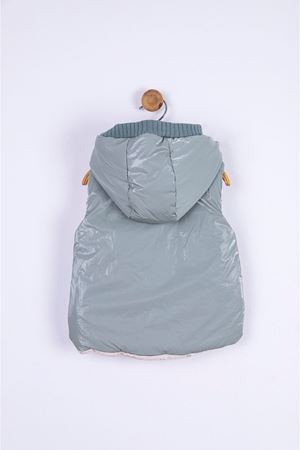 NK KIDS 35602-SİNGAPUR YELEK YEŞİL 1/3YAŞ