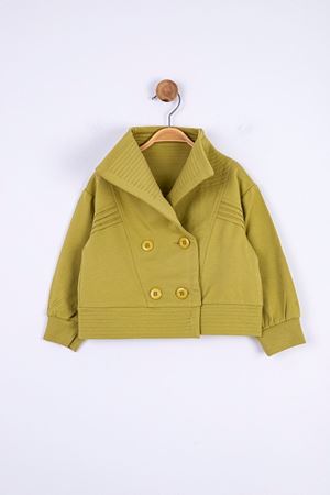 NK KIDS 35610-NERVÜRLÜ MİNE CEKET 12/36 YEŞİL