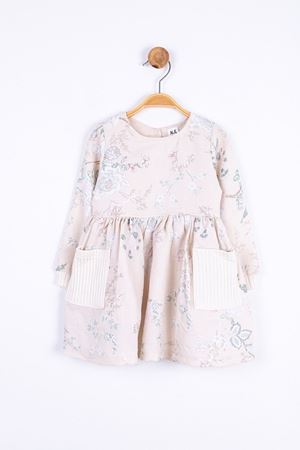 NK KIDS 75600-JAPON ELBİSE 12/36 KREM 