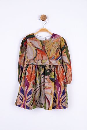 NK KIDS 75602-HERCAİ ELBİSE YEŞİL 1/3 YAŞ 