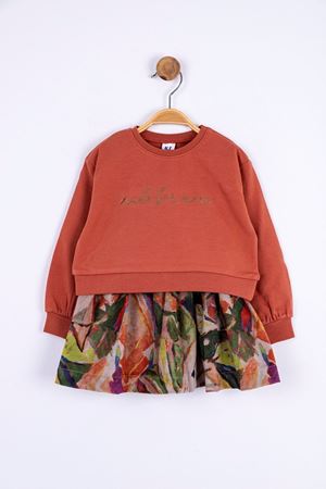 NK KIDS 75603-MİNE ELBİSE 1*3YAŞ YEŞİL 