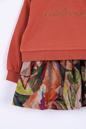 NK KIDS 75603-MİNE ELBİSE 1*3YAŞ YEŞİL 