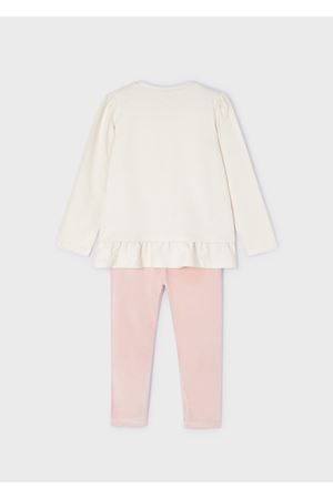 Mayoral Kışlık Kız Bluz Kadife Tayt Takım -4785